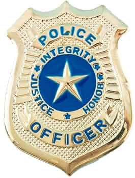 米国ポリスバッジ　ブラッキントン製 peace officer Yahoo!オークション - 実物 ブラッキントン社製 ISI